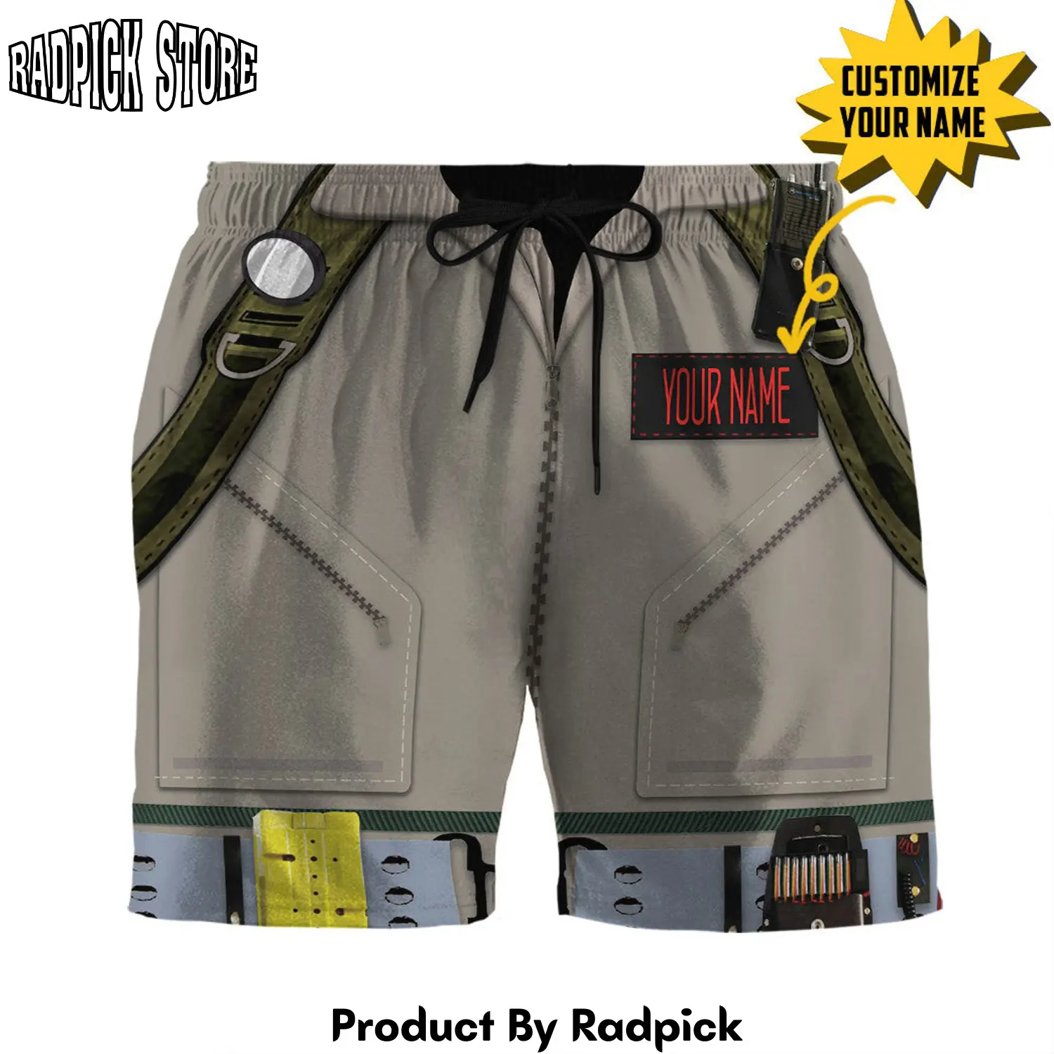 Radpick 3d ghostbusters hawaii shorts rp631490
